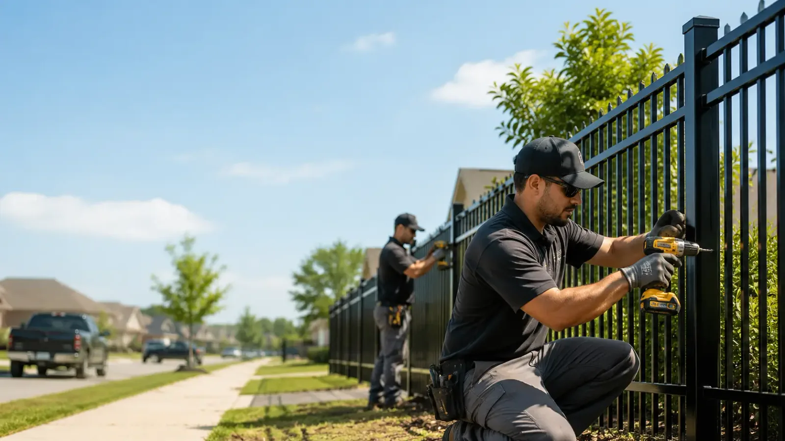 Metal Fence Installation in Webster, MA